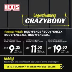 BodyfenceXM 123 cm x 20 m