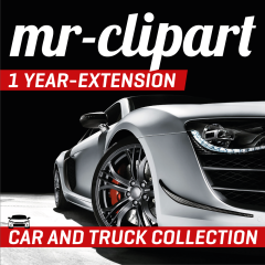 MrClipart Car and Truck Collection Jahreslizenz Verlängerung