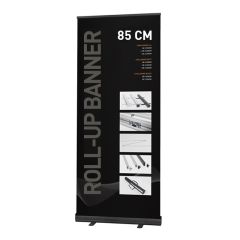 Roll-up Banner Alu Black 85cm